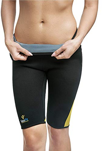 VEOFIT Pantaloncini per Sudorazione XXL Dimagranti Obiettivo Pancia Piatta, Cosce Snelle e Glutei Tonificati - Offerti: Sacco