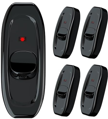 Greluma 5 St 250V 10A Inline Sladd Brytare, På/Av Sladd Apparat Växla med LED Indikator, AC Sladd Vippbrytare för Bordslampa Skrivbordslampa Sänglampa