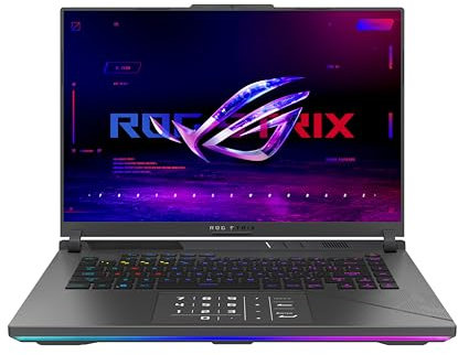 ASUS ROG Strix G16 G614JV Gaming Laptop | 16 WUXGA 165Hz 16:10 IPS Display | Intel Core i7-13650HX | 16GB RAM | 1TB SSD | NVIDIA RTX 4060 | Win11 Home | QWERTZ | Ecplise Gray