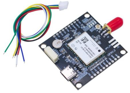 Quystetes ZED-F9P RTK GPS Moudule RTK Module GNSS à positionnement différentiel élevé pour drone pilote automatique