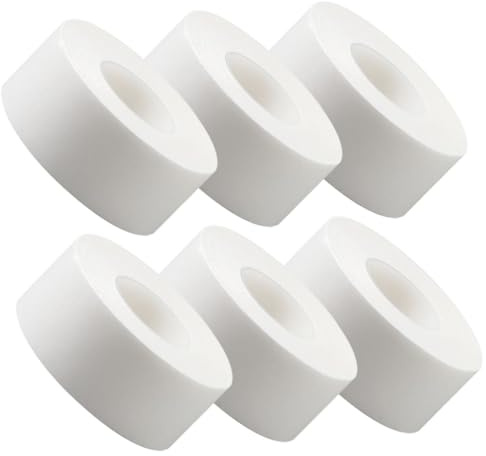 HEMOTON Almohadillas Absorbentes De Cuello Transpirable 6 Unidades (3 Rollos De 3 m y 3 Rollos De 5 M) Protector Invisible Anti Sudor Para Camisas y Blusas Uso Diario y Verano