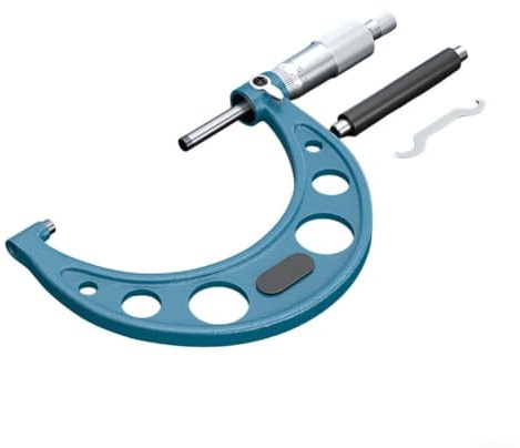Micrometro esterno Machinist Tool 0 pollici graduazione 0-25 mm 25-50 mm 75-100 mm per applicazioni di misurazione ingegneristica (75-100 mm)