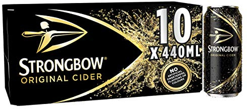 Strongbow Original Cider, 10 x 440ml