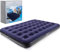 Comfort Quest Double Airbed, Inflatable Guest Air Bed, Blow Up Camping Mattress, Flocked Surface, Coil Beam Construction, L191cm x W137cm x D22cm, Max Weight 295kg