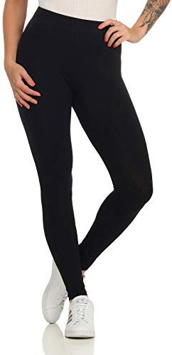 ONLY NOS Damen 15131588 Leggings,, per pack Schwarz (Black Black), W(Herstellergröße: L)