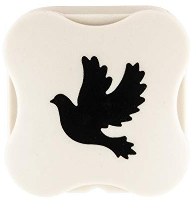 Ideen mit Herz Magnet-Stanzer | Motiv-Locher für Papier (Taube - Ø 3,2 cm)