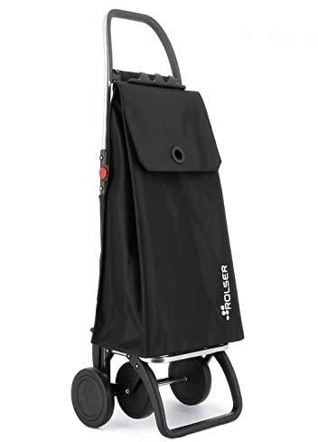 Carro Rolser Akanto MF 4 Ruedas Plegable - Negro
