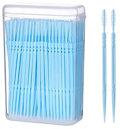Scovolini Interdentali,Spazzolino Interdentale,Scovolini Dentali Spazzolino Dentale Morbida in Gomma,Spazzolini interdentali Stick,Spazzolino Dentale Morbida Scovolini Interdentali in Gomma,200 PCS