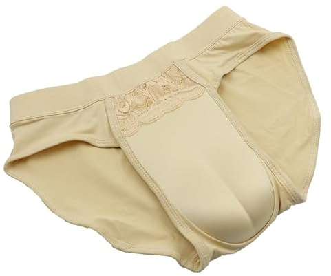 Ieron Bragas Ocultas para Hombre, con Forma y Suave para travestis y Personas transgénero (Color de Piel)