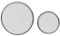 Flush Plate Kit,Toilet Cistern Flush Plate,with Flush Lever Set and Mounting Frame, Compatible with Geberit Sigma 20 Actuator Plate,Dual Buttons,Toilet Flush Handle Set