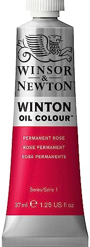 Winsor & Newton 1414502 Winton, feine hochwertige Ölfarbe - 37ml Tube mit gleichmäßiger Konsistenz, Lichtbeständig, hohe Deckkraft, Reich an Farbpigmenten - Permanent Rosa