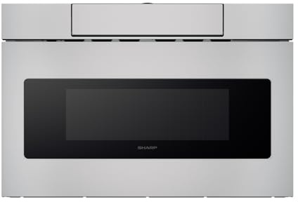 SHARP SMD2470ASY Microwave Drawer Oven, 24-inch, 1.2 Cubic Feet, 950 Watt, Concealed Control Panel with Digital LCD Display, Stainless Steel