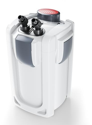 SunSun HW-702A Aquarium Außenfilter 1000 L/h 24 W, 3 Stufen, Filterpumpe, Filtermedien