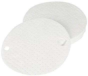 Couvercle de Fût Absorbant pour Huile, 560mm, Blanc, Lot de 25
