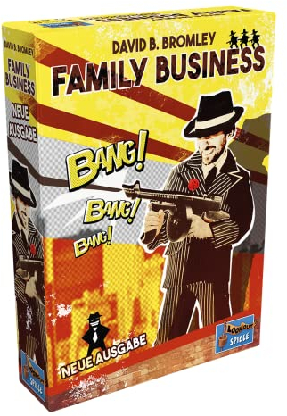 Lookout, Family Business, Familienspiel, Kartenspiel, 3-6 Spieler, Ab 8+ Jahren, 30 Minuten, Deutsch