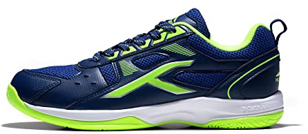 Hundred Raze Non-Marking Professional Badminton Shoes for Men | Material: Faux Leather | Suitable for Indoor Tennis