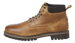 JACK & JONES Jfwqueensway - Botines con cordones para hombre, ocre, 41 EU