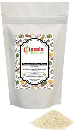 White Poppy Seeds | Khas Khas Poppy Seeds Premium Quality by Masala Cottage® 25g-1.9kg (90, Grams)