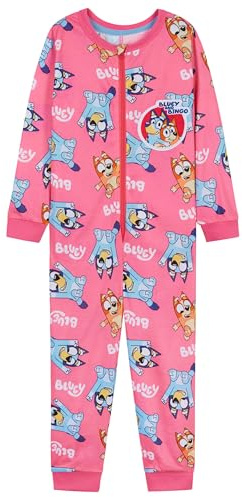BlueY Tuta Intera Bambina, Pigiama Intero Accogliente Abbigliamento da Casa Bambini Tutina da Notte Tutto in Uno, Regalo Ragazza
