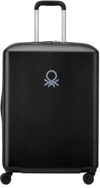 Delsey - Valise Rigide Moyenne, légère, Confortable et Pratique. Design Simple et élégant, Offre Style et fonctionnalité au Plus Haut Niveau. Dispose d'une Serrure à Combinaison TSA, 4 Roues