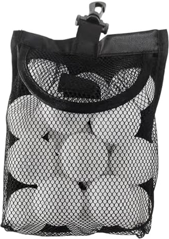 Sac en Filet en Nylon, Petits Sacs pour balles de Golf,Sac de Rangement Porte-balles 18 | Sacs en Maille de Golf, Sac en Filet de Sport, Sacs en Maille en Nylon pour balles de Golf, balles de Tennis,