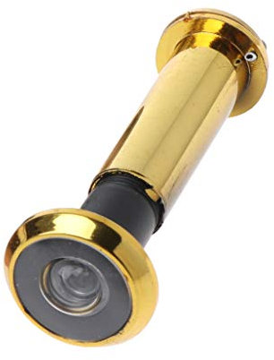 YUOIUX Spioncino per porta d'ingresso a 200 gradi di visione nascosta, spioncino di sicurezza con privacy, diametro 16 mm