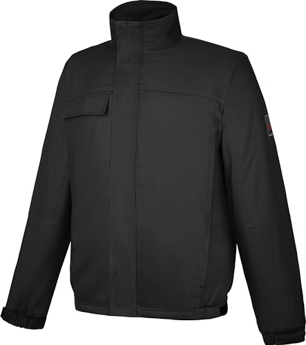 WÜRTH MODYF Winterjacke für Herren Winter Bundjacke Star CP in schwarz – warme Jacke für die Baustelle – abriebfest & wärmend - in den Größen L