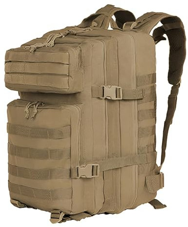 Mochila militar de 45 l para hombre, resistente al agua, táctica, para exteriores, equipo de supervivencia, mochila de trabajo, mochila para hombre, mochila adecuada para camping, senderismo y viajes