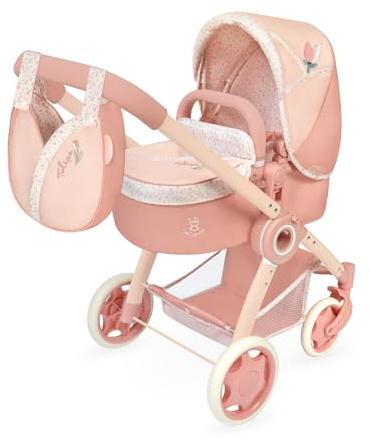 Poussette de Poupées Tulipe 3x1 Pliable DeCuevas 80574