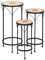 Blumenhocker Mosaik Beistelltisch Outdoor Pflanzenständer Balkon Blumenständer Metall Pflanzenregal Plant Stand Pflanzen Blumentisch Blumenregal Flower
