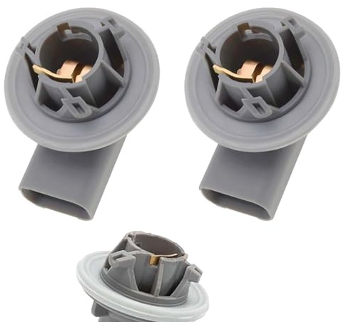2 Casquillos para Bombillas, FORMVERSITY Casquillo Bombilla Portalámparas Luz de Freno para 4425186, Enchufe de la Bombilla de Freno, Bombilla de Luz de Parada de Coche para 4425186