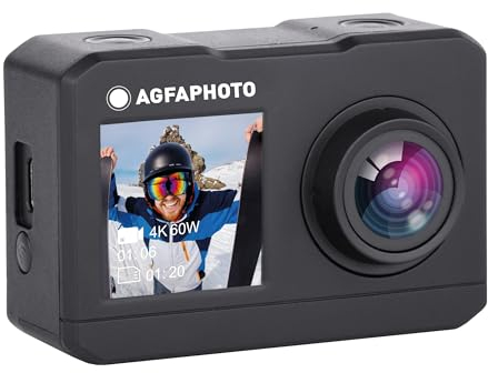 AgfaPhoto Realimove AC7000 – Caméra d'action Numérique étanche 30m