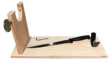 sararui Ham Stand Wood Ham Fixing Device, Ham Rack For Coffee Shop Kitchen，Restaurant Home Kitchen Accessories (Knives Not Included) Ham Holder