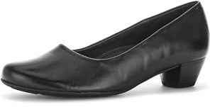 Gabor Femme Escarpins | Dame Escarpins Classiques | Chaussure d'affaires | Chaussure de Cour | Escarpin de Bureau | Confortable | Noir (Schwarz) / 01 | 38.5 EU - 5.5 UK