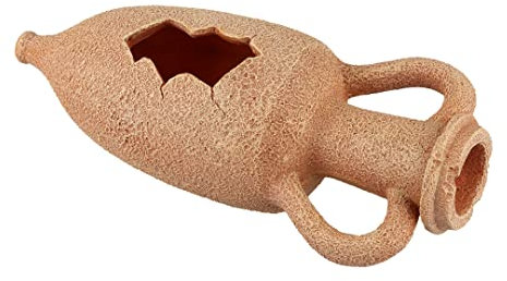 Aqua Della, Anfora x L - 16,5 x 15,5 x 45 cm, Multicolore, per Pesci