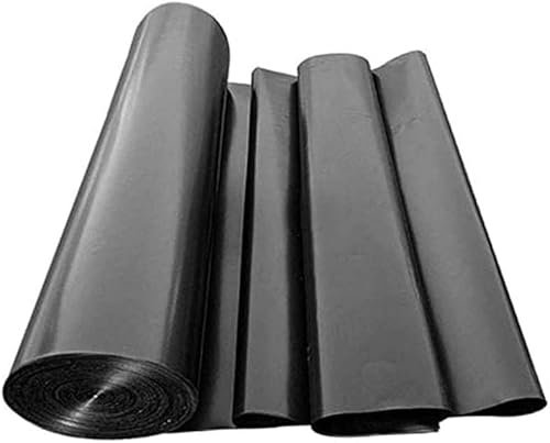 DECAKE Revestimiento de Estanque Revestimiento de Estanque de Peces 9.8X6.5Ft Piscinas Negras Jardín Membrana de HDPE, Lona de Estanque para estanques Koi Corrientes Fuentes Jardín de AGU