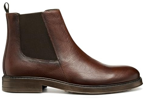 Geox MAN U HENREYS ANKLE BOOTS LT BROWN 44_EU