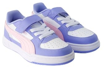 PUMA CAVEN III Block AC+ PS - Baskets Intense Lavender-Pearl Pink White - Pointure 38 - Enfant, Intense Lavender Pearl Pink White, 34 EU