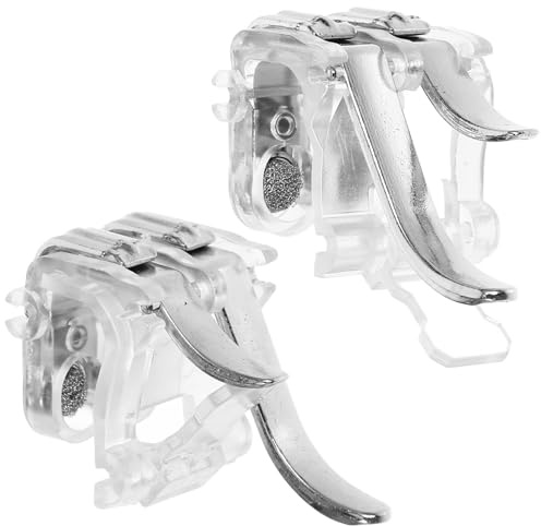 WESIEVYA Controller di Gioco Mobile Trigger di Gioco Portatile in ABS e Gomma Accessorio per Sparatutto e Gaming in Azione Compatibile Smartphone