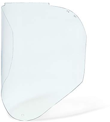 Uvex S8550 Clear Uncoated Replacement Visor, Polycarbonate
