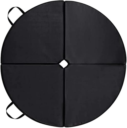 Ejercicio De Ejercicios Pole Dance Mat/pole Dance Mat/entrenamiento Gym Relling/home Yoga Pilates Gimnasia Ejercicio Flack-black (Grueso 30/50Mm)(Size:120x5cm)