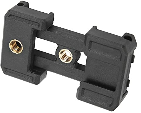 CHICIRIS Porta del Telefono a Doppio Buco con Calda per Treppiedi, Morsetti di Allungamento Bidirezionali per Telefoni Cellulari, Ideali per Cineasti e Youtuber, Muscoli Addominali di Colore