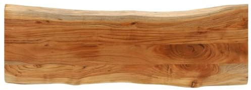 Générique Dessus de Table 120x40x3,8 cm rectangulaire Bois Massif Acacia,Meubles,Accessoires pour Tables,Plateaux de Table,Brun,16.1 KG,370638
