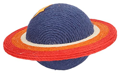 RASTKY Grattoir en Sisal Naturel pour Chat, Durable, Empêche Les Dommages aux Meubles, Jouet à Gratter pour Chaton, pour Soulager Le Stress et Se Divertir