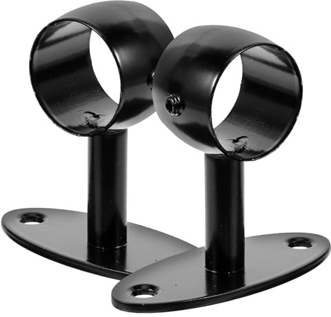 HAKIDZEL Supports Muraux en Acier Inoxydable pour Corde Rampe Escalier, 2pcs, Facile à Installer Fixation Réglable, Adaptés pour Intérieur et Extérieur