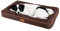 FERPLAST Hundematte Groß - Orthopädisches Hundebett - Hundebett Waschbar & Kratzfest - Hundekissen - Hundebett Flauschig - Herausnehmbare Polsterung - Polo - 95 x 60 x h 8 CM, L, BRAUN