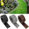 Joparri Rasenkante Kunststoff Grau 25 m (100/2 mm) Beeteinfassung Beetumrandung Mähkante Gartenumrandung Verschiedene Längen erhältlich Beetumrandung 10m 20m 25m 30m 50m