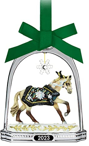 Breyer Horses 2023 Holiday Collection | Highlander Stirrup Ornament | Model #700324