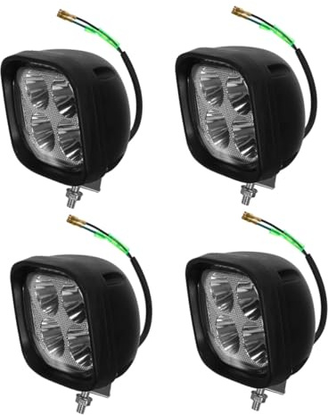 FELTECHELECTR 4 pezzi Fari LED per Carrello Elevatore ad Alta Efficienza Luci da Lavoro Resistenti e Leggere Compatibili con Vari Modelli Illuminazione Potente per Maggiore Sicurezza e
