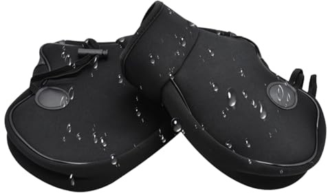 Guantes de motocicleta para hombre, impermeables, agarre de mango, guantes de manillar de bicicleta, para montar en invierno, ciclismo, carreras, motocicleta al aire libre